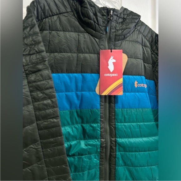 Cotopaxi Men’s XL Capa Insulated Hooded Jacket Woods Greenery Green NWT Puff - Picture 2 of 13